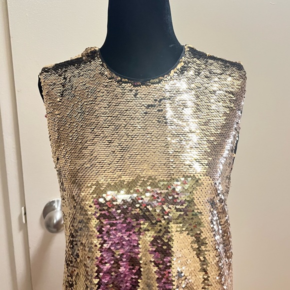 Maje Sequin Slip On Dress - Picture 8 of 13